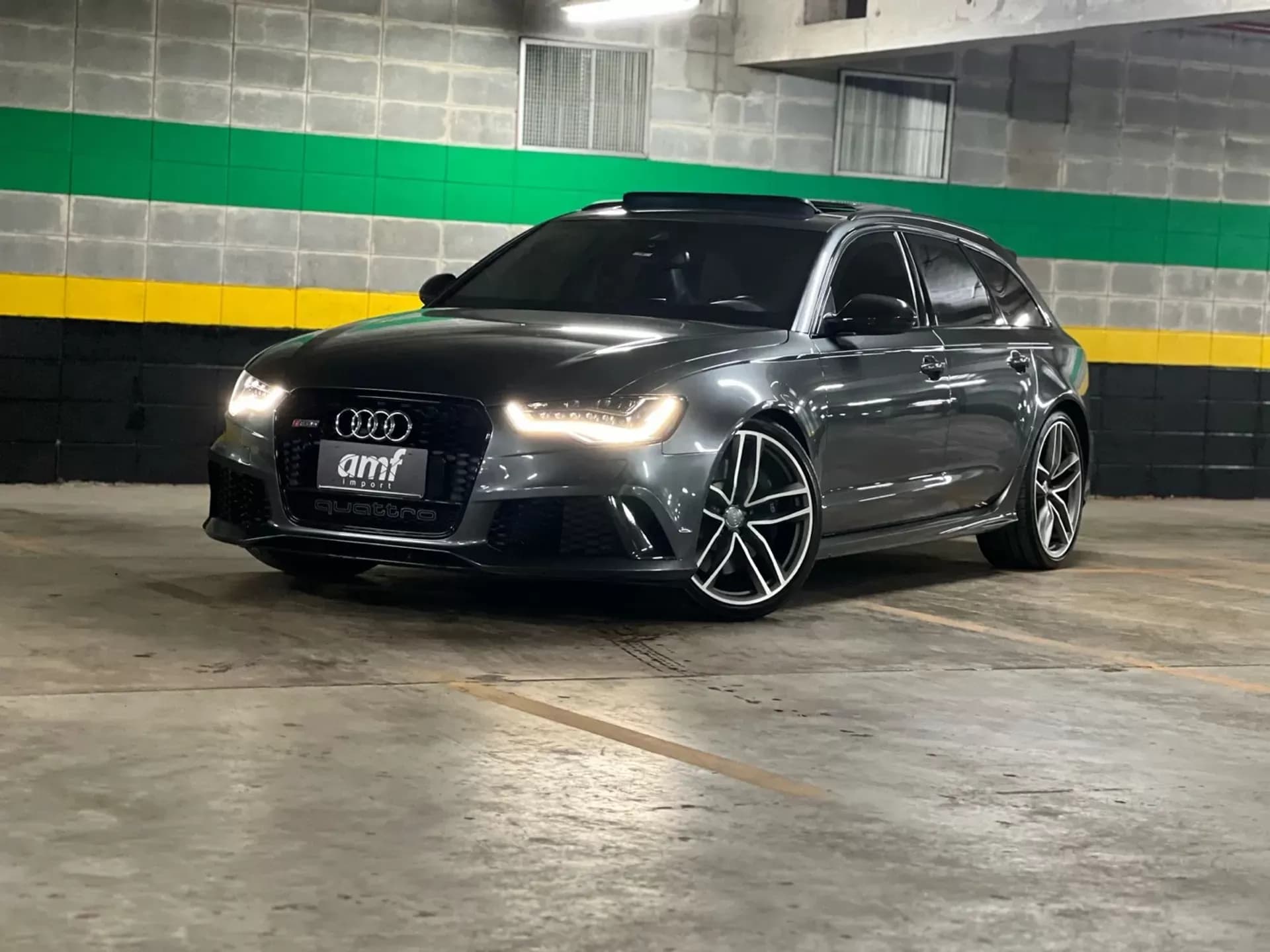 AUDI RS6 4.0 AVANT V8 32V BI-TURBO GASOLINA 4P TIPTRONIC
